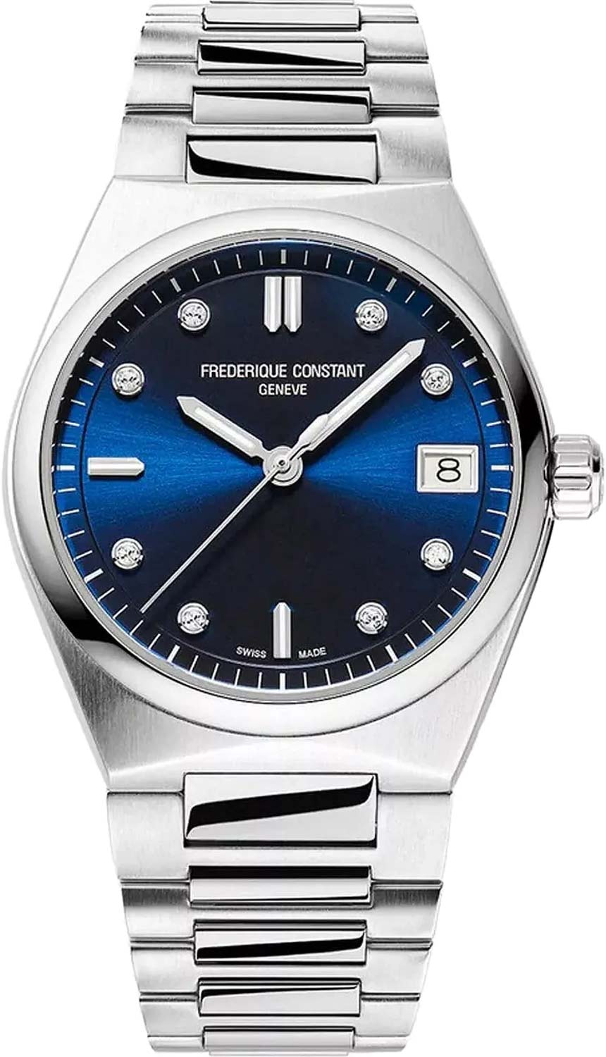 Frederique Constant Highlife Ladies Quartz FC-240ND2NH26B, blue dial