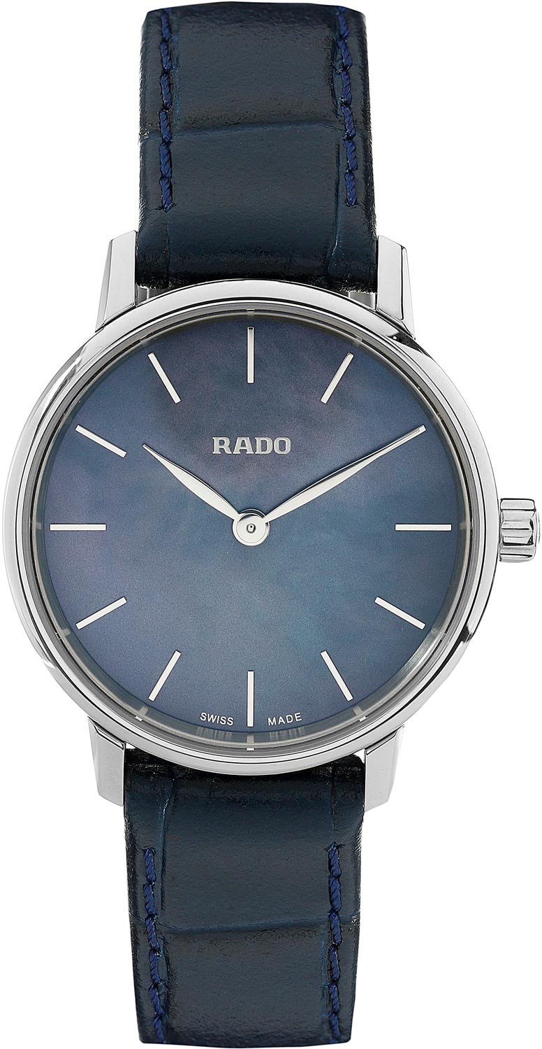 Rado Coupole Classic R22897915 Quartz Mother-of-pearl Blue Dial 27mm