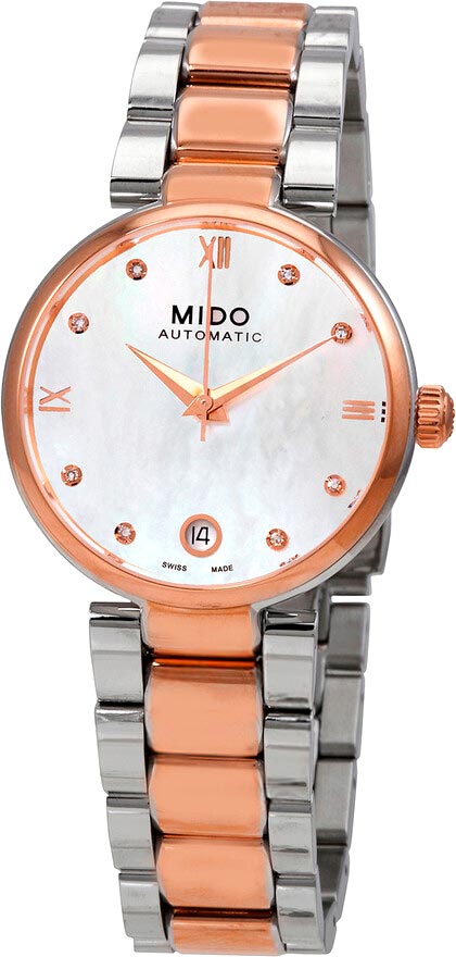 Mido Baroncelli Donna M022.207.22.116.10, Automatic 33mm