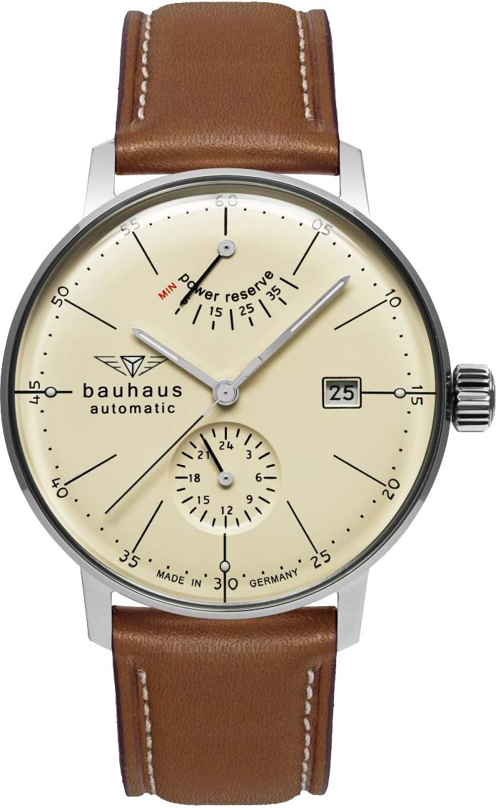 Bauhaus 20605_b Automatic Beige Dial Men's Watch