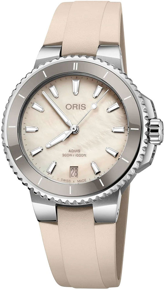 Oris Aquis Date 01-733-7792-4151-07-4-19-61FC, women's automatic watch