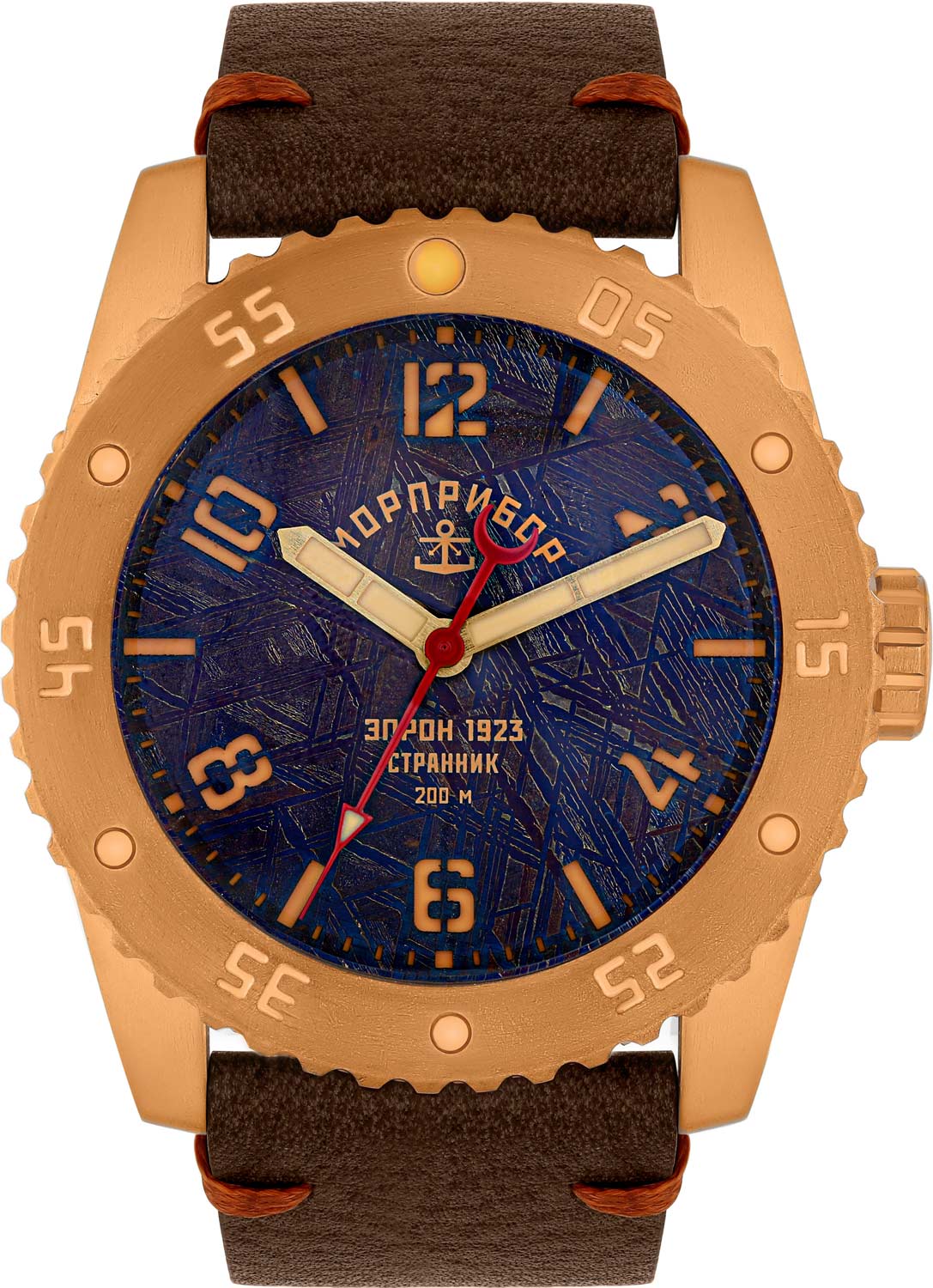 Morpribor Epron 1923 VT-101, Men's Automatic Watch with Meteorite Dial