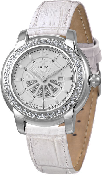 NIKA 1071.2.9.24B Sterling Silber Automatikuhr