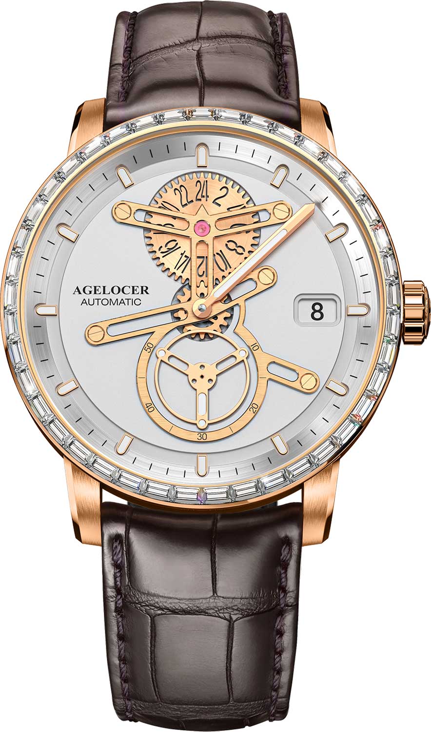 AGELOCER Space Station 5503F2, automatic watch