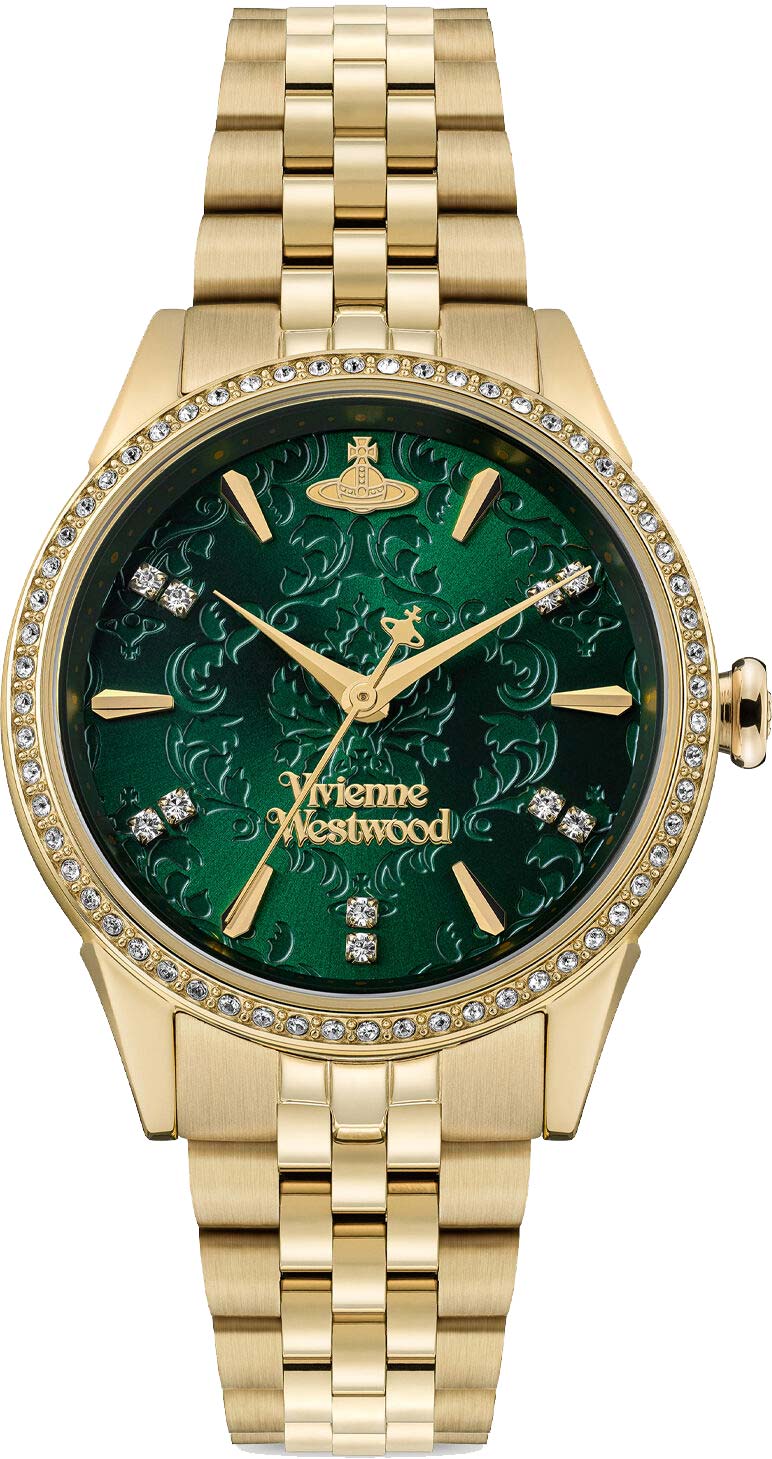 Vivienne Westwood Wallace VV327GRGD, Green Crystal Dial