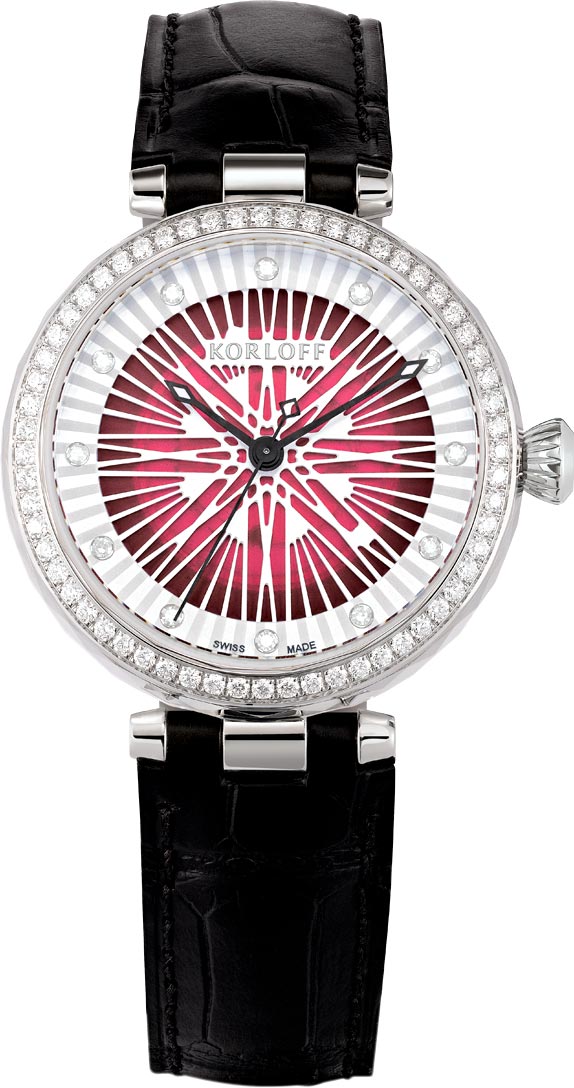 Korloff 04WA780018, Steel & Diamond Quartz Watch