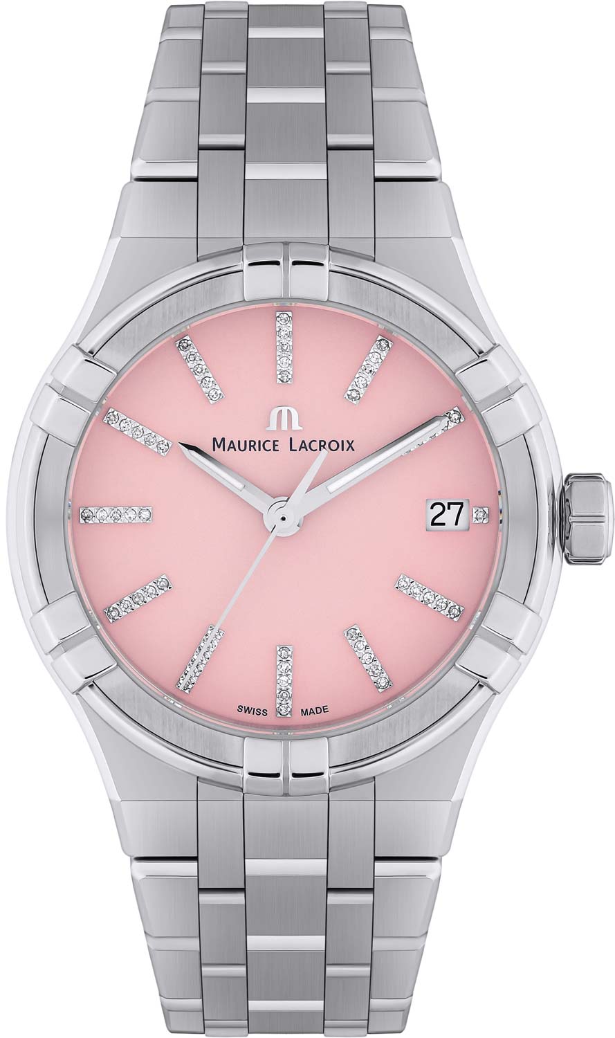 Maurice Lacroix Aikon AI1106-SS002-550-1, Pink Diamond Dial
