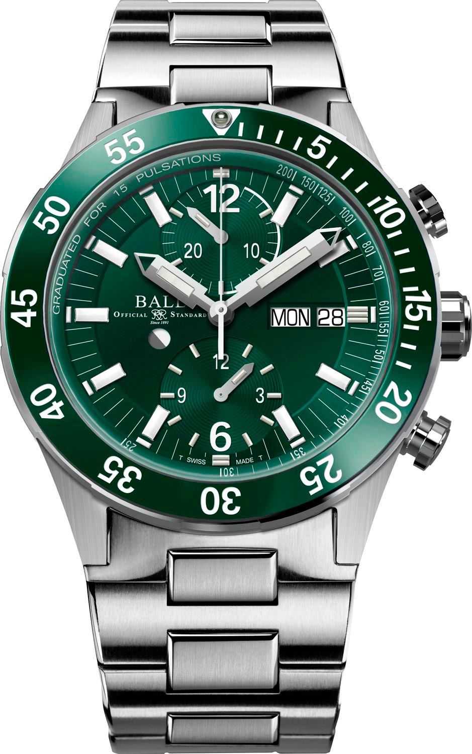 BALL Rescue Chronograph DC3030C-S2-GR