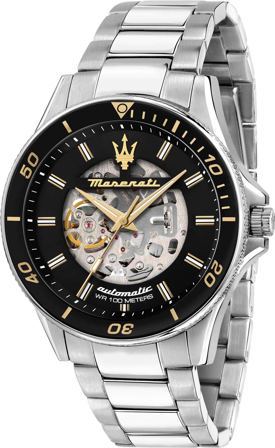 Maserati R8823140014 Automatikuhr Skelett