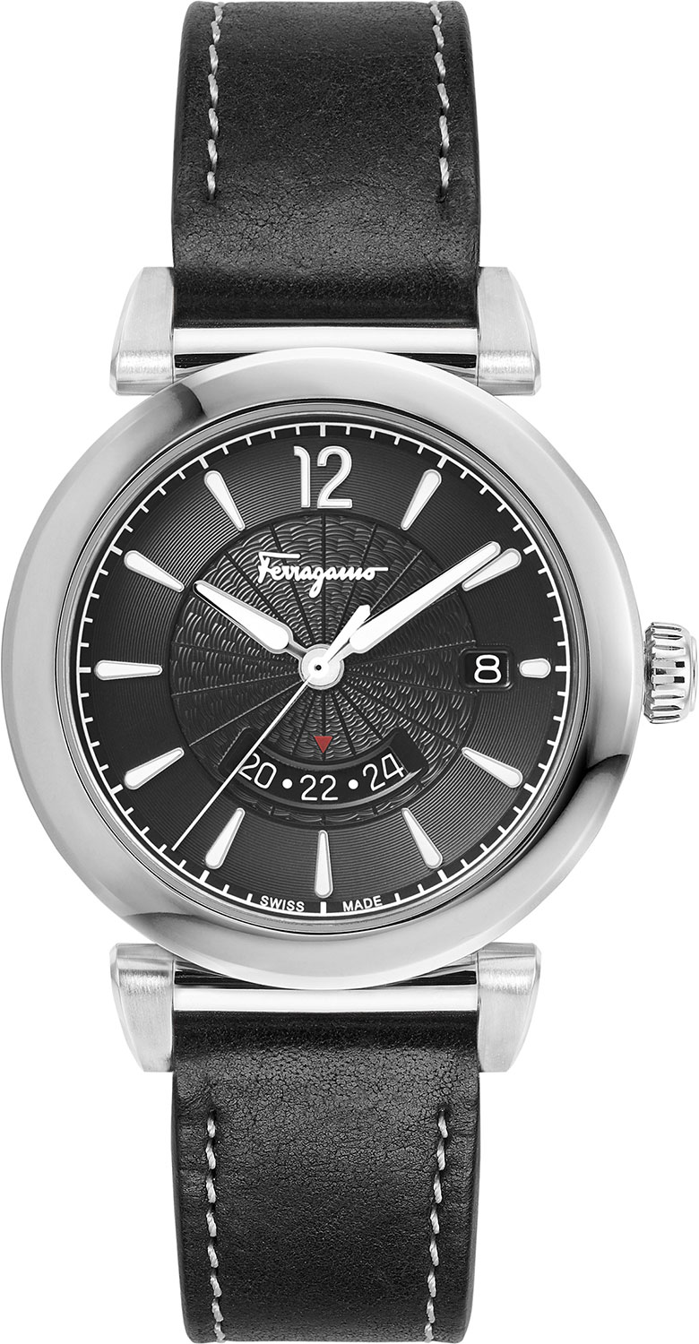 Salvatore Ferragamo F44010017, black dial quartz men's watch