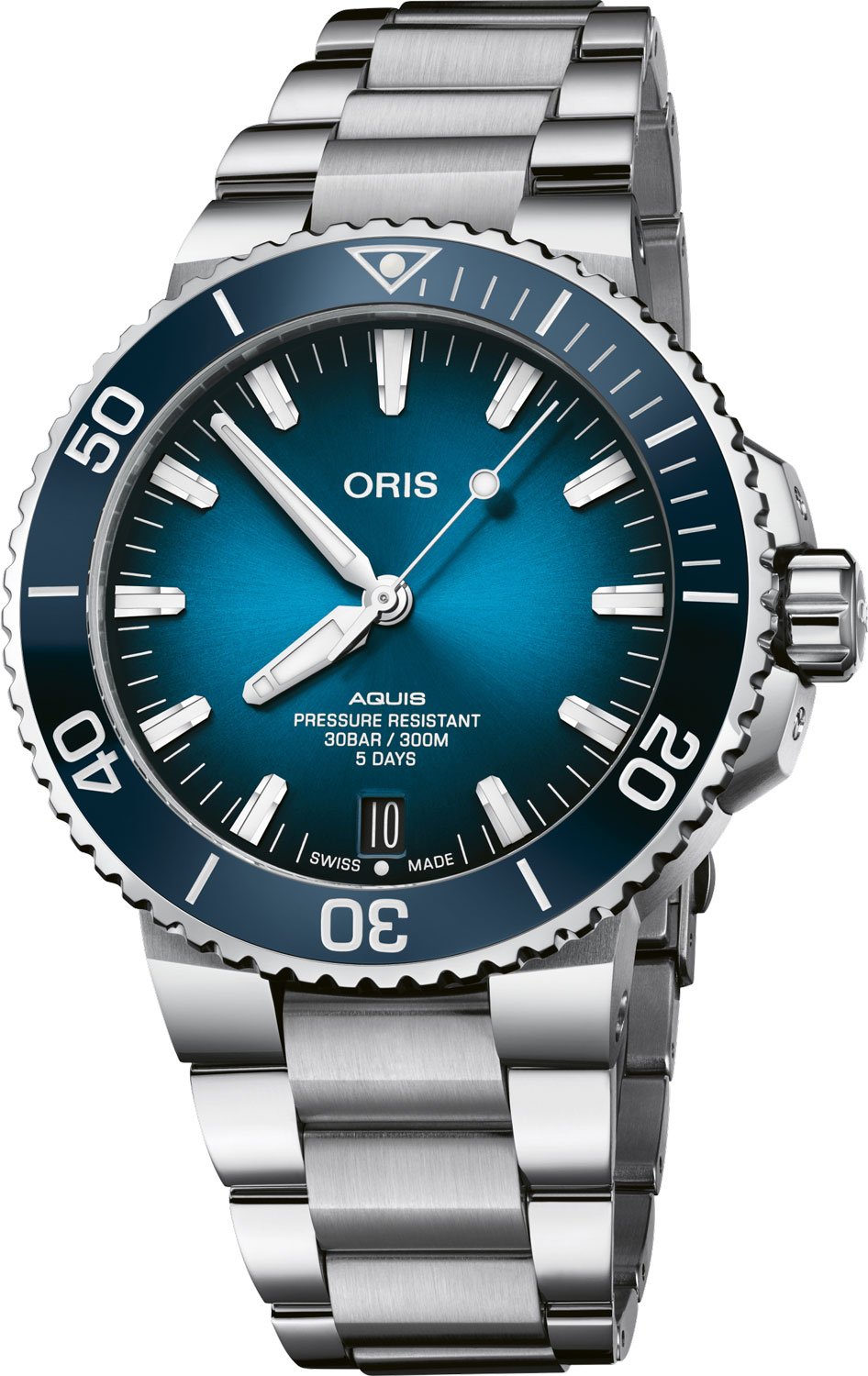 Oris Aquis Date 01-400-7763-4135-07-8-24-09PEB, Automatic Diver's Watch