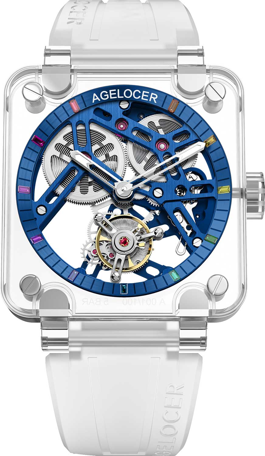 AGELOCER Sapphire Infinite Walker Tourbillon 9204S11, Automatik