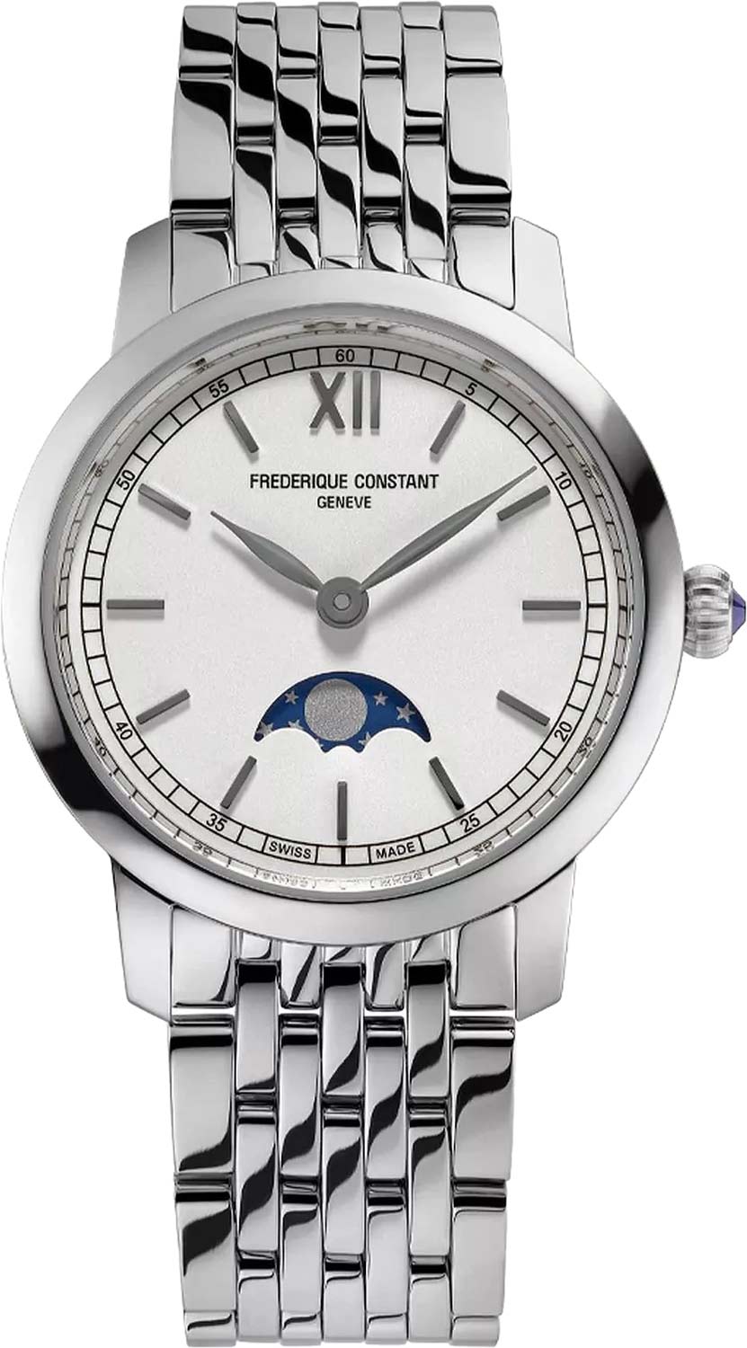 Frederique Constant Classics Slimline Ladies Moonphase FC-206SW1S6B