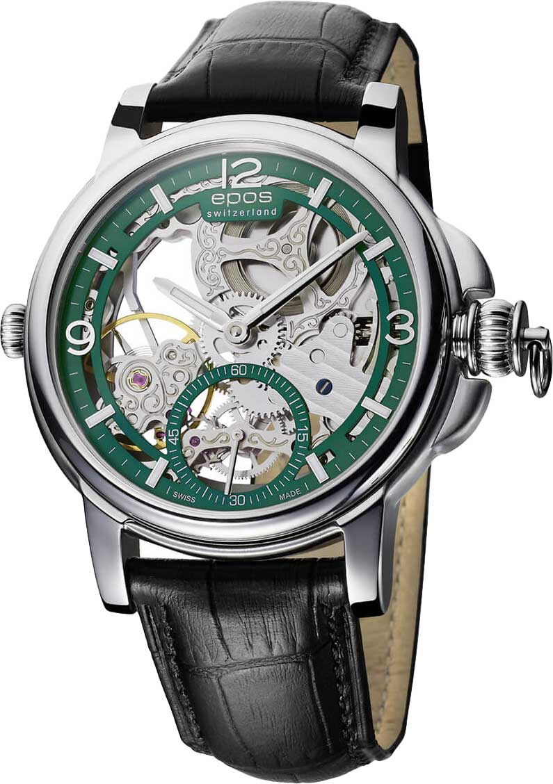 Epos Oeuvre d'art 3429.195.20.53.25, Convertible Skeleton Watch