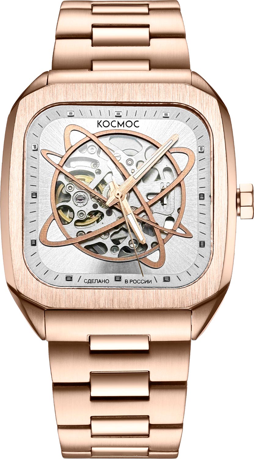 Kosmos Marsokhod III K215.40.33, Automatic Steel with Rose PVD