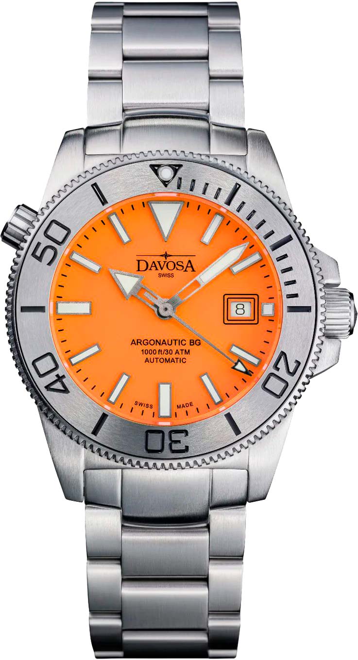 DAVOSA Argonautic Coral LE Automatic DAV.16152760, Orange Diver