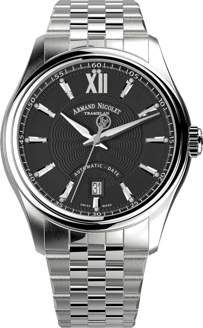 Armand Nicolet A740A-NR-BMA22740A, Automatisch herenhorloge