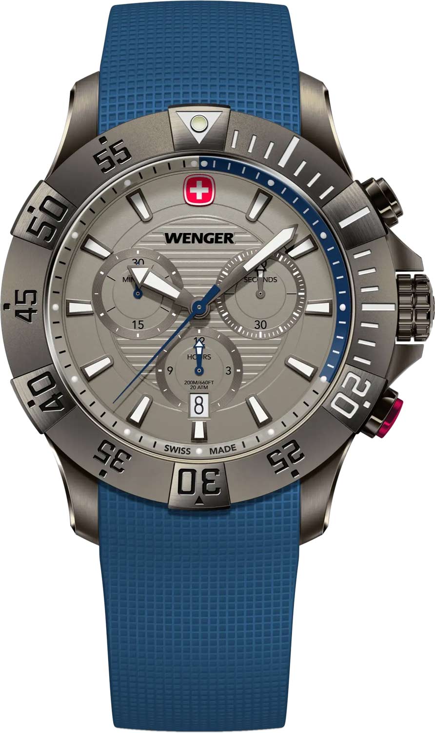 Wenger Seaforce Chrono 01.0643.126, Men's Quartz Chronograph