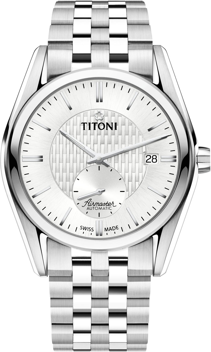 Titoni Airmaster 83709-S-500, Automatic Silver Dial