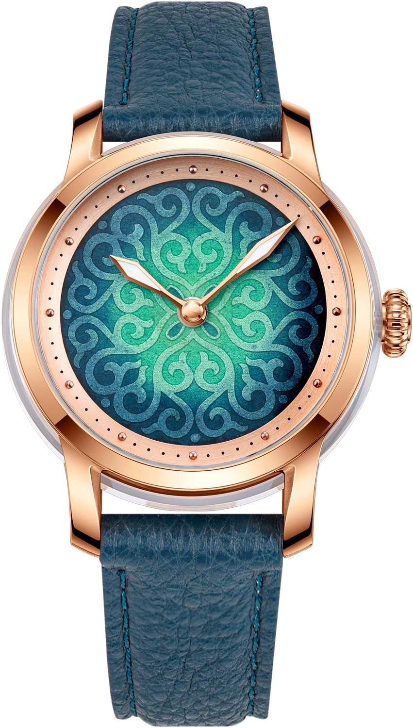 Uglich Watch Factory Imperial Gardens 8931L-1, Cloisonné Dial