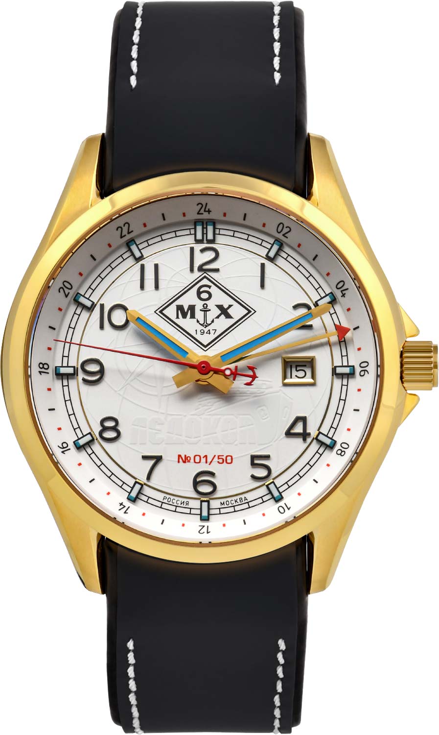 6MX Icebreaker 515.24/165.6.728CH, Men's Quartz Watch