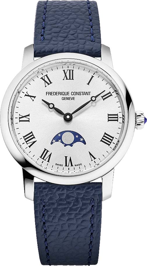 Frederique Constant Slimline FC-206RS1S6, Women's Moonphase Watch
