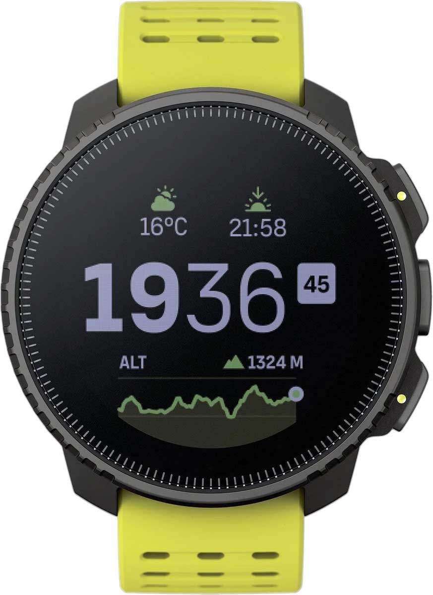 Suunto Vertical Smartwatch Black Lime SS050864000