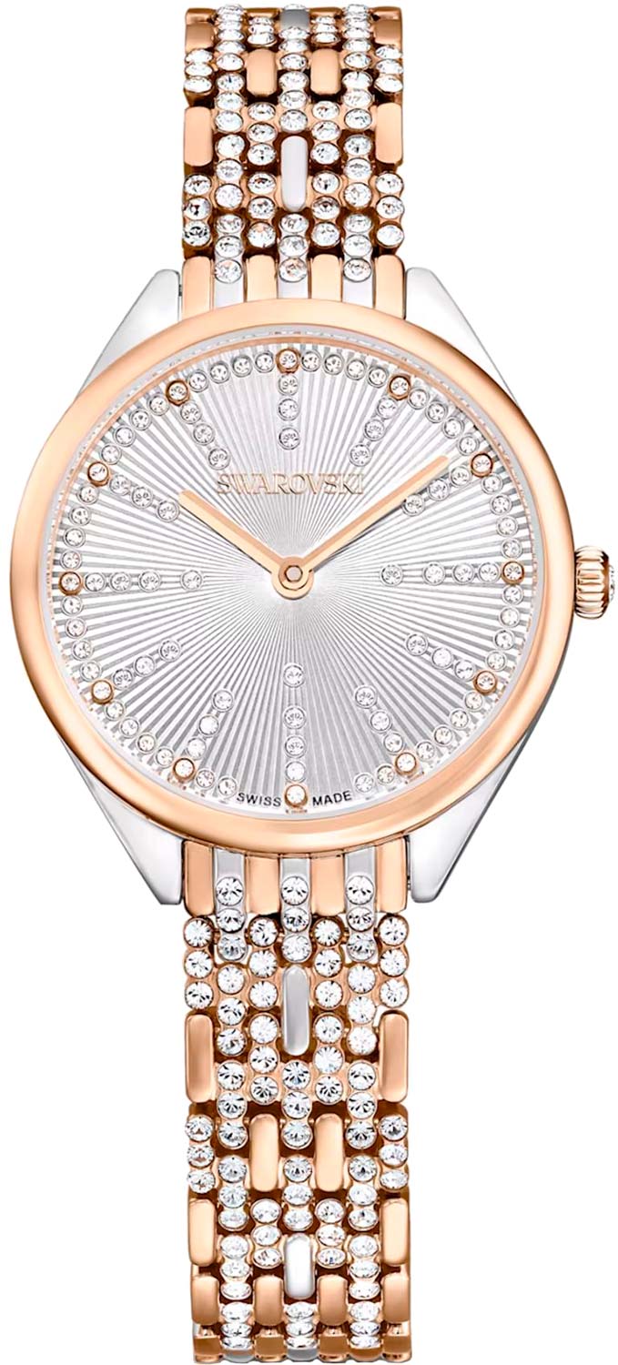 Swarovski Collection 5649987, Elegant Rose PVD Steel Watch