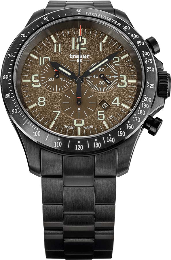 Traser P67 Officer Pro Chronograph TR_109460, quartz chronograph