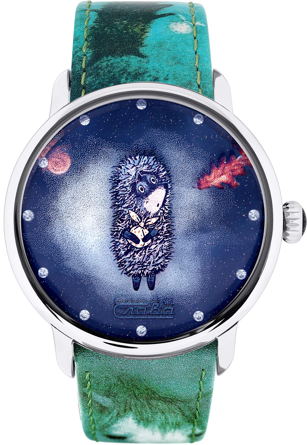 Slava Hedgehog 2810164/300, Avant-garde Animated Quartz Watch