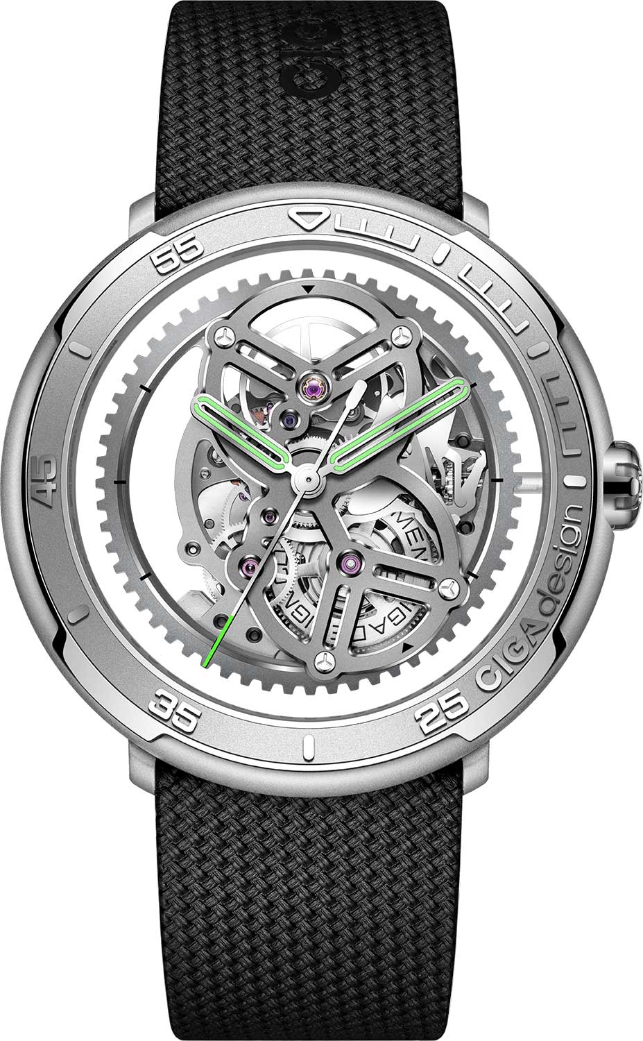 CIGA Design Vector Automatic V011-SISI-6B, Skeleton Dial