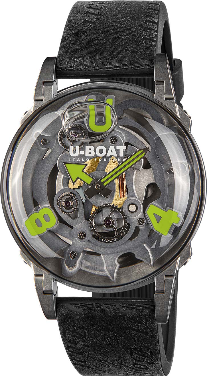 U-BOAT U-65 UB-3350, Quartz Watch with Oil-filled Case
