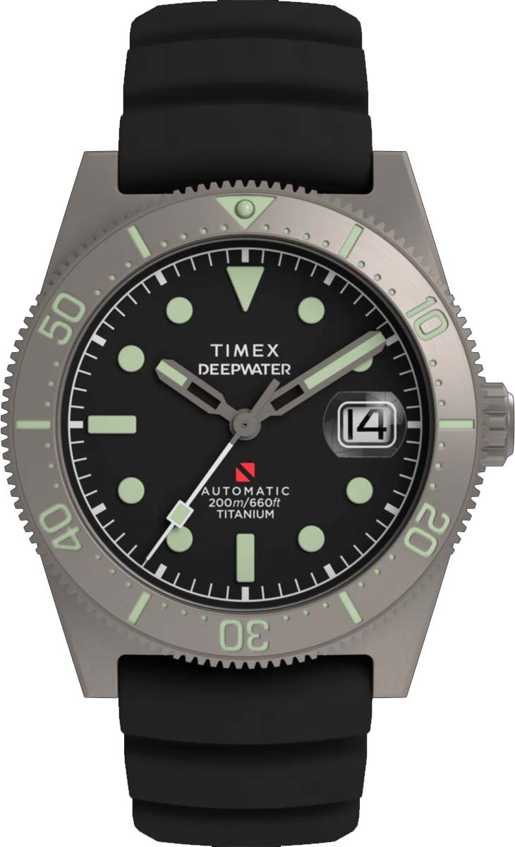 Timex Deep Water TW2W73800, Titanium Automatic Diver