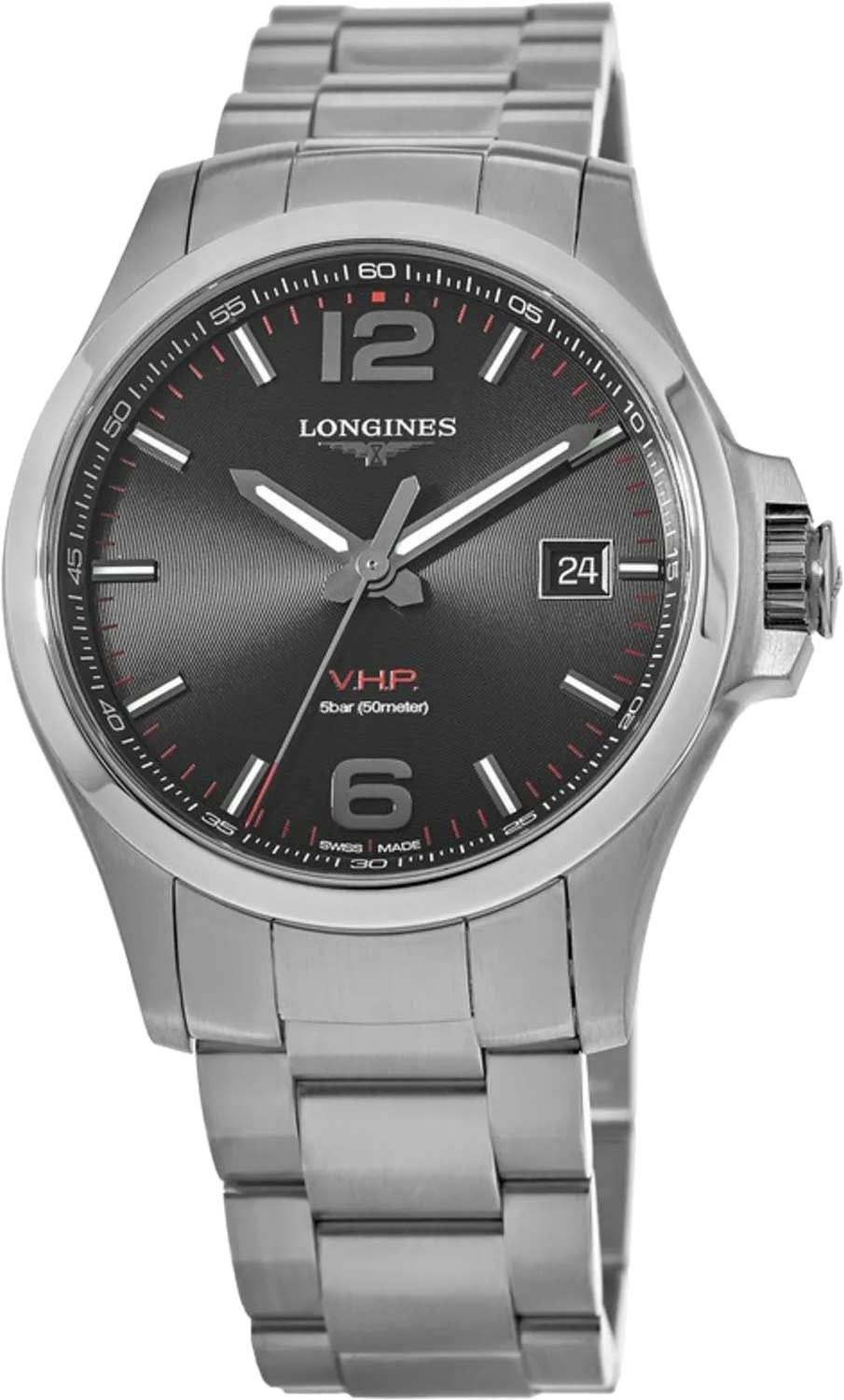 Longines Conquest V.H.P. L3.726.4.56.6, Quartz men's watch