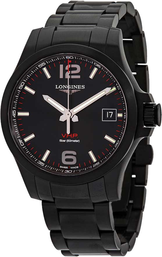 Longines Conquest V.H.P. L3.716.2.56.6, Men's Quartz Watch