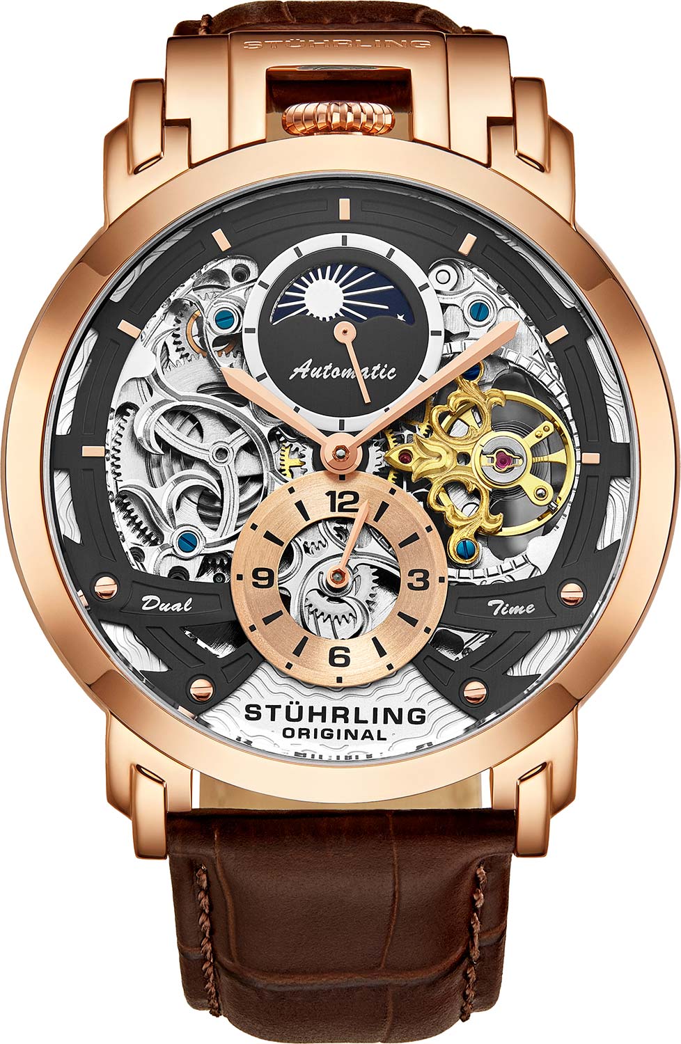 Stuhrling 906.04 Skelett Automatikuhr