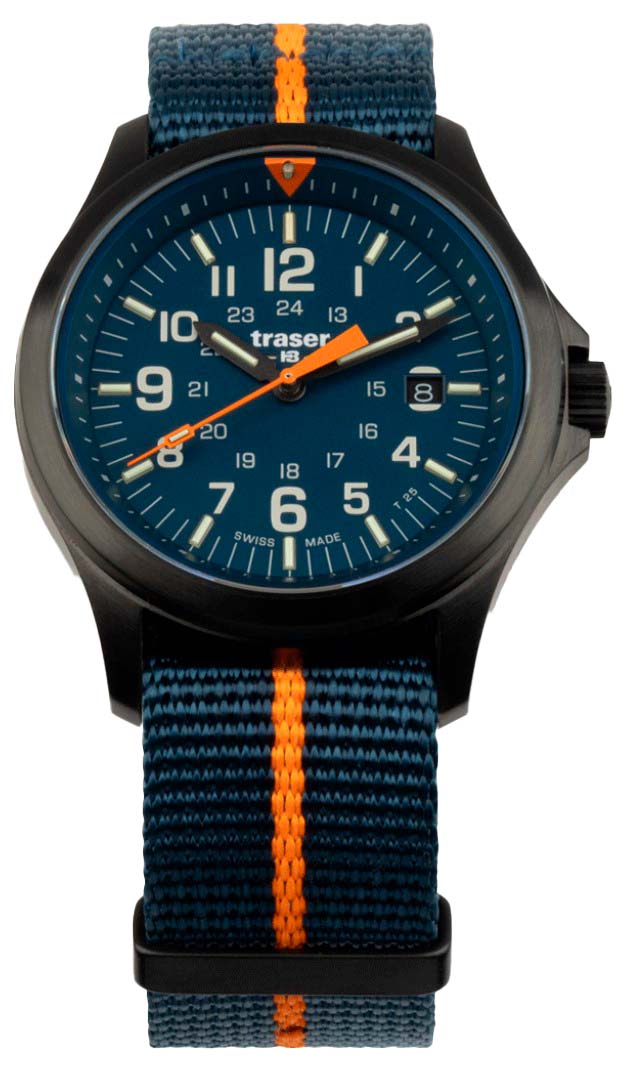 Traser P67 Officer Pro Blue TR_111068, Quartz, Steel/PVD, Blue Dial
