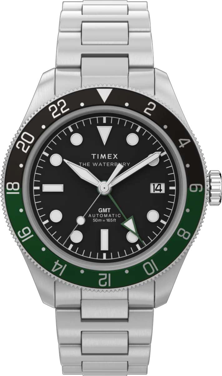Timex Waterbury TW2Y60800, Black Dial Automatic Watch