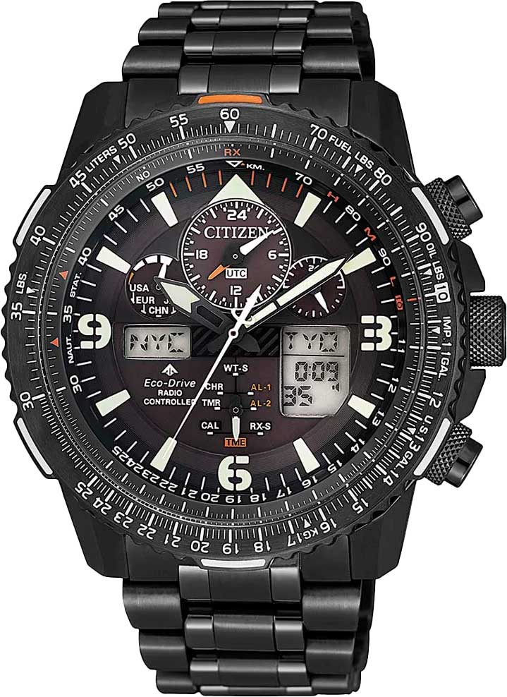 Citizen Promaster Skyhawk JY8085-81E, radio-controlled chronograph