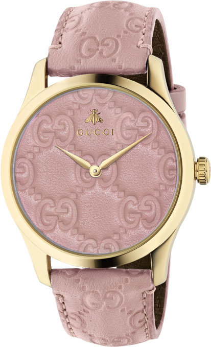 Gucci G-Timeless YA1264104, 38mm PVD Steel Quartz Watch