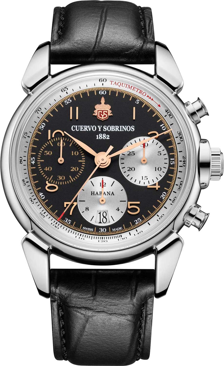 Cuervo y Sobrinos Historiador Heritage 3145.1HB, Automatic Chronograph