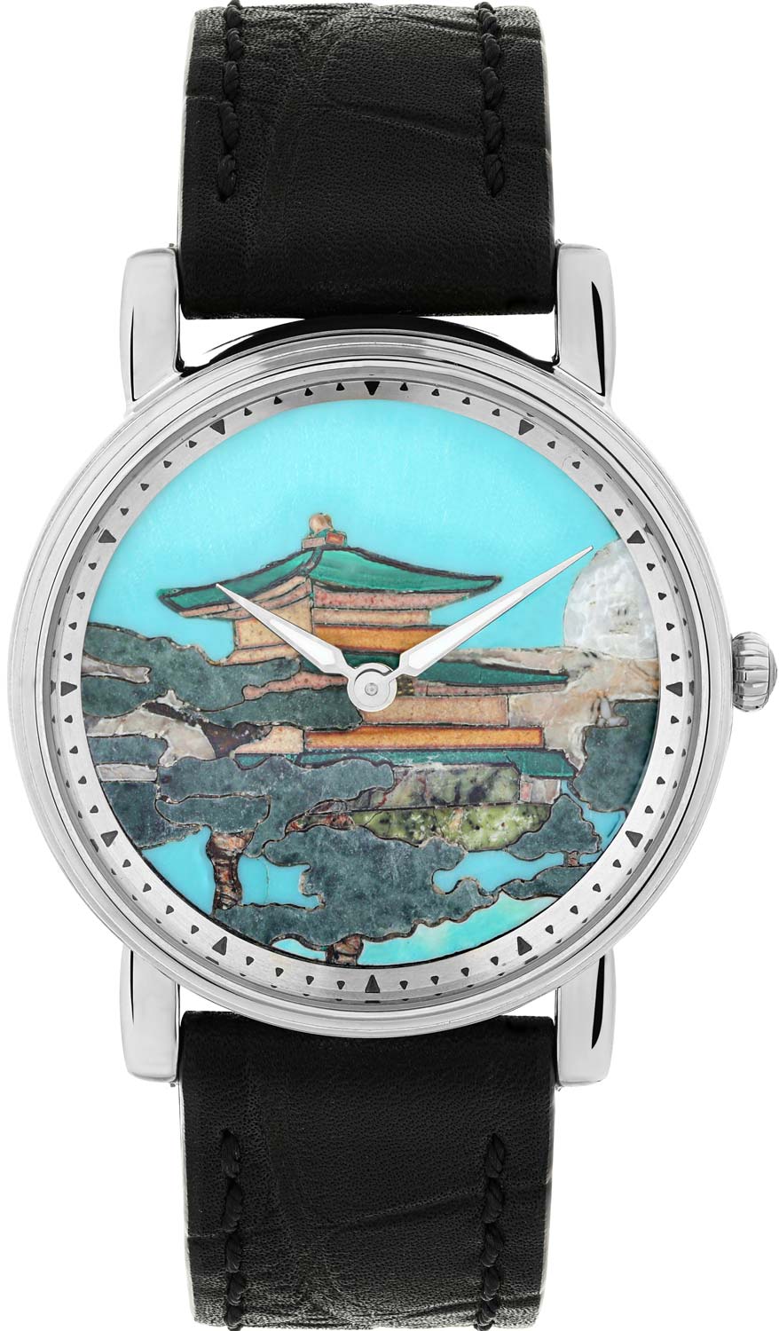 Briller Pagoda WU-RS-036, Florentine Mosaic Dial