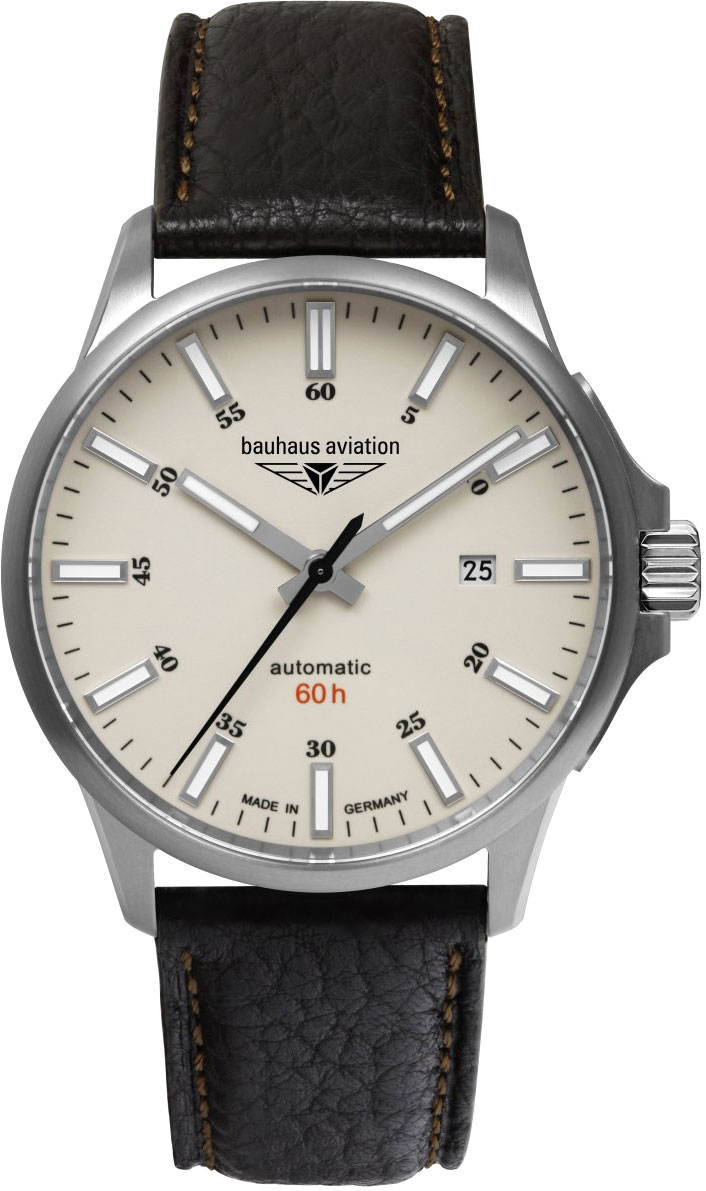 Bauhaus Titanium Automatic 28645_b, Men's Pilot Watch