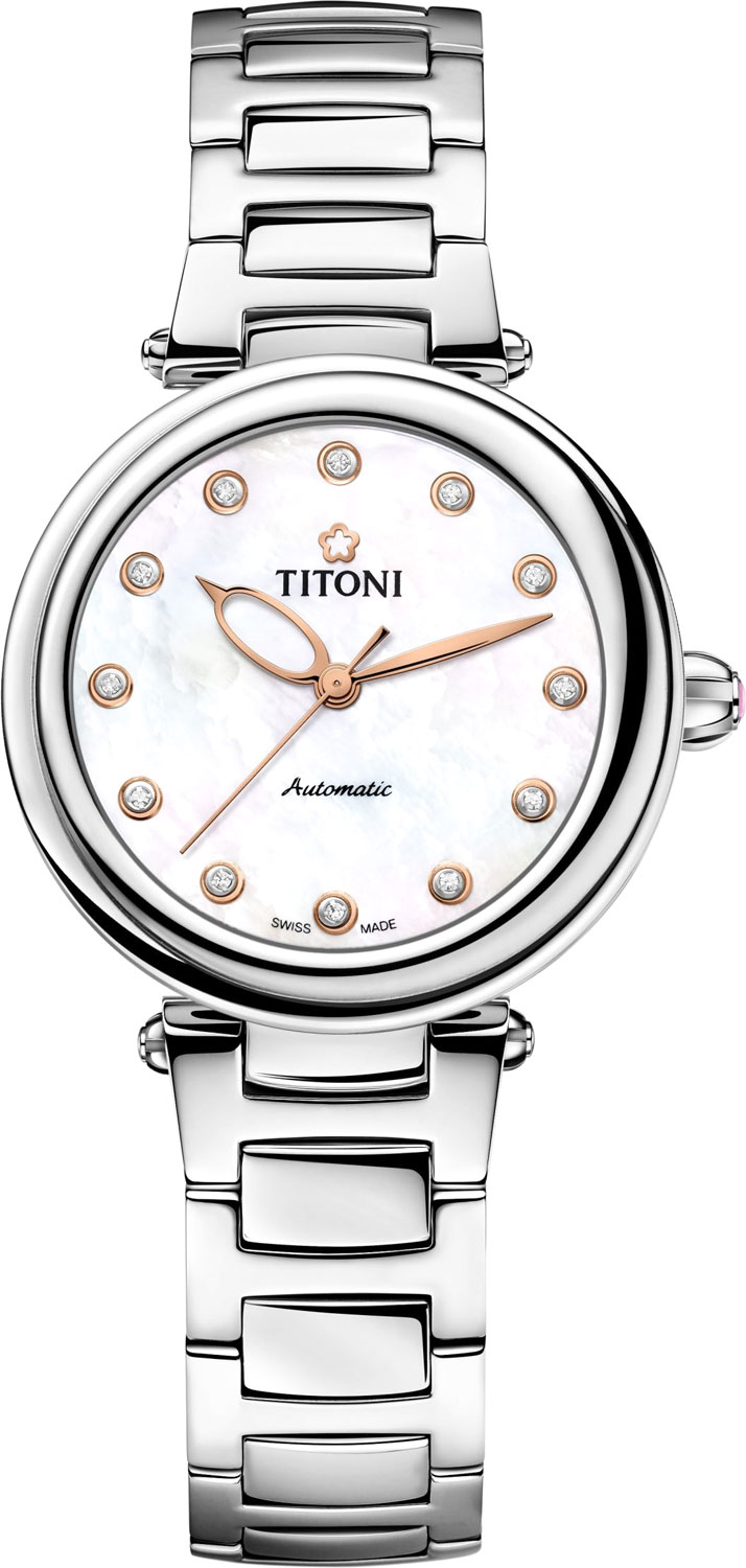 Titoni Miss Lovely 23978-S-622, Automatic Watch with Mother-of-Pearl Dial