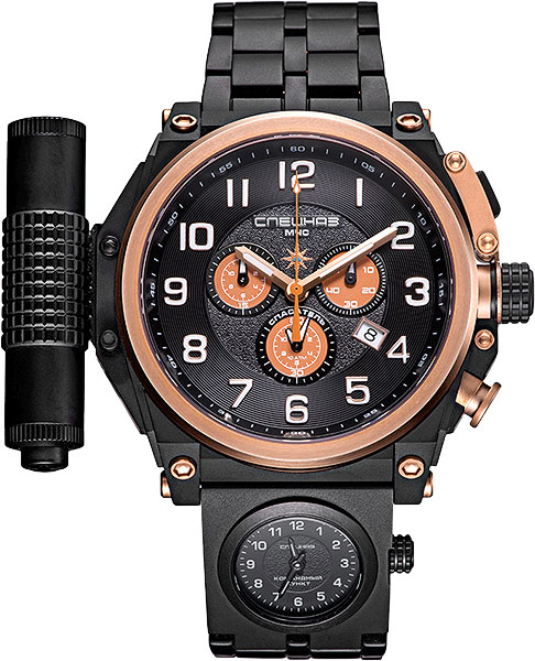 Spetsnaz 5 Elements C9153341-5130.D Titanium Chronograph