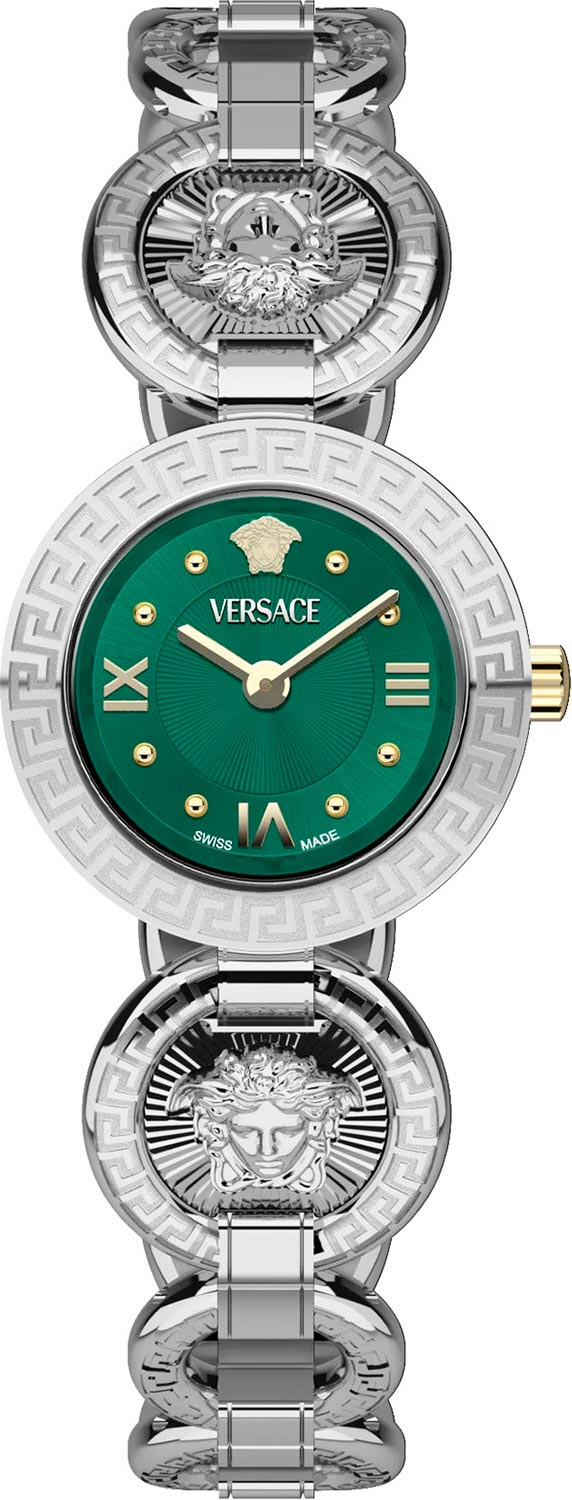 Versace Greca Jewel VEWCA0224, Green Dial Women's Watch