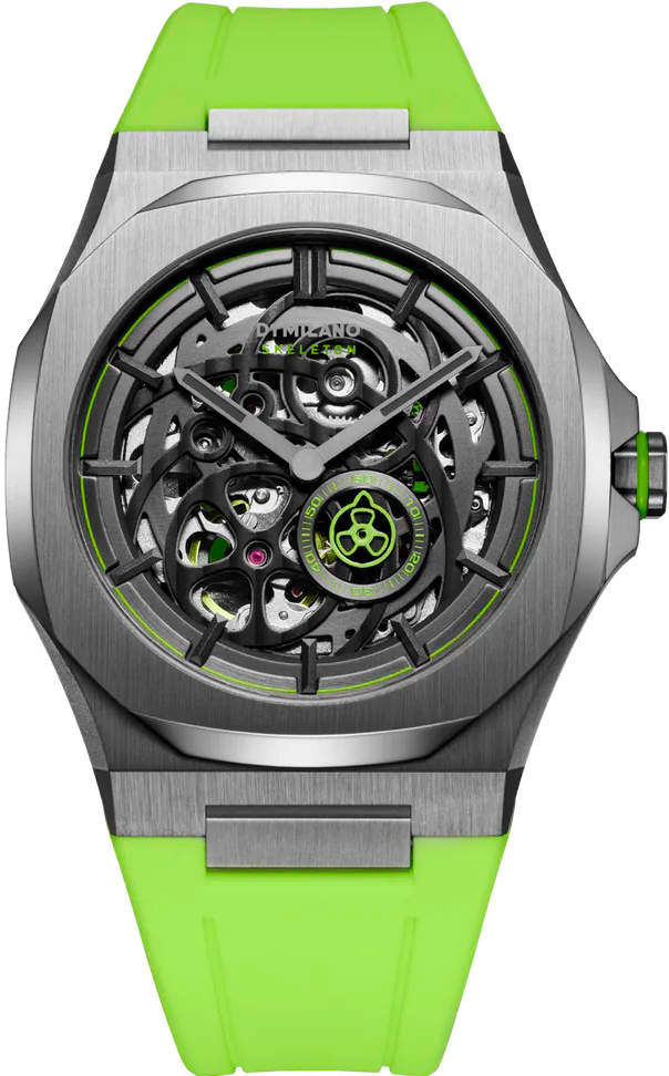D1 Milano Skeleton Slice Lime SKRJ15, automatic