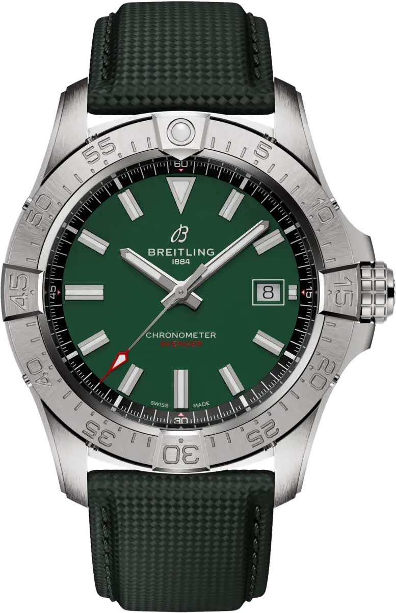 Breitling Avenger A17328101L1X1 Automatic Green Dial