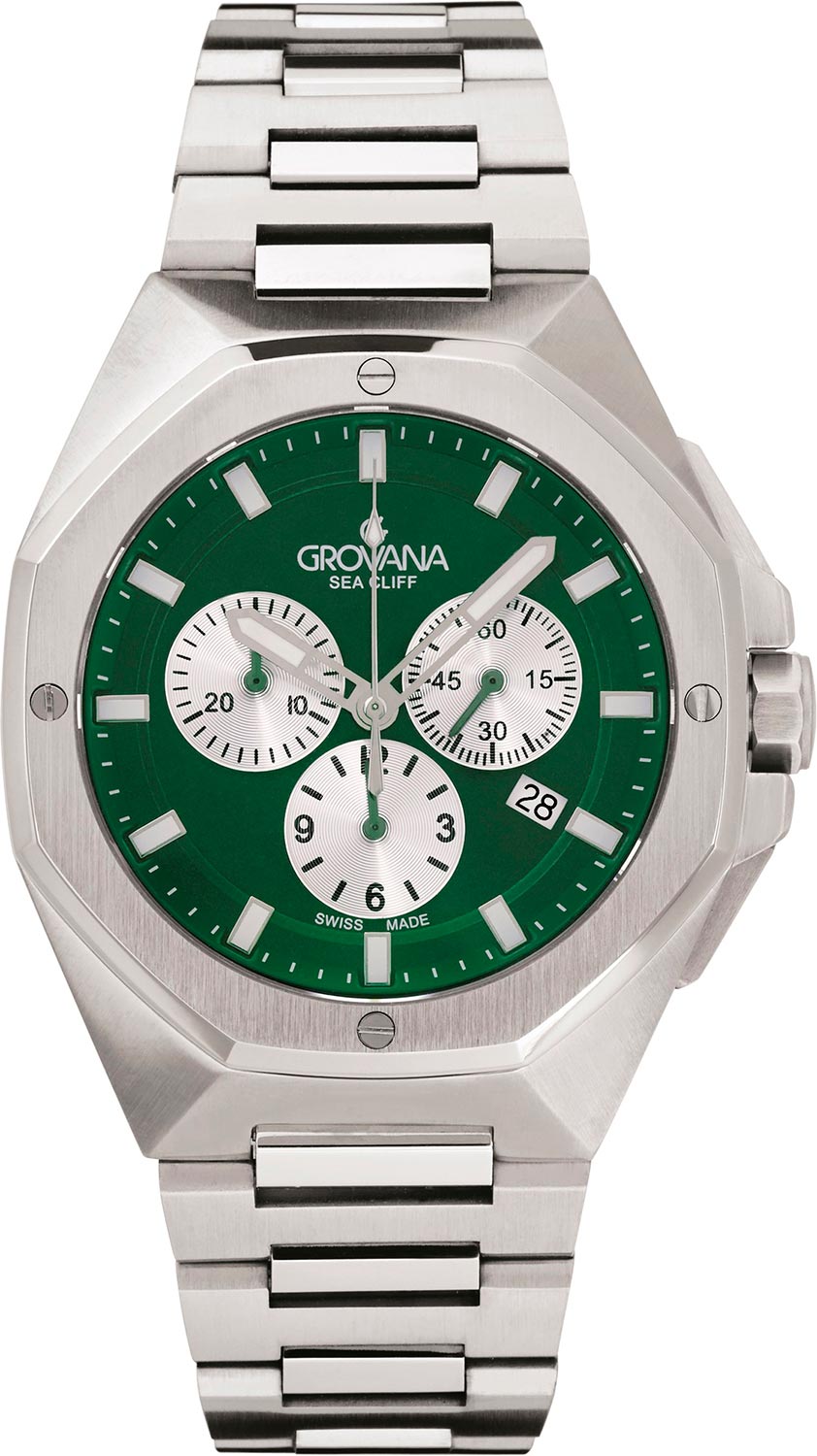 Grovana Sea Cliff Chrono G2200.9134, Men's Quartz Watch