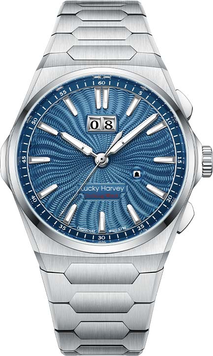 Lucky Harvey Sounds Of Nature ZLS401-3, Deep Sea Blue Automatic Watch